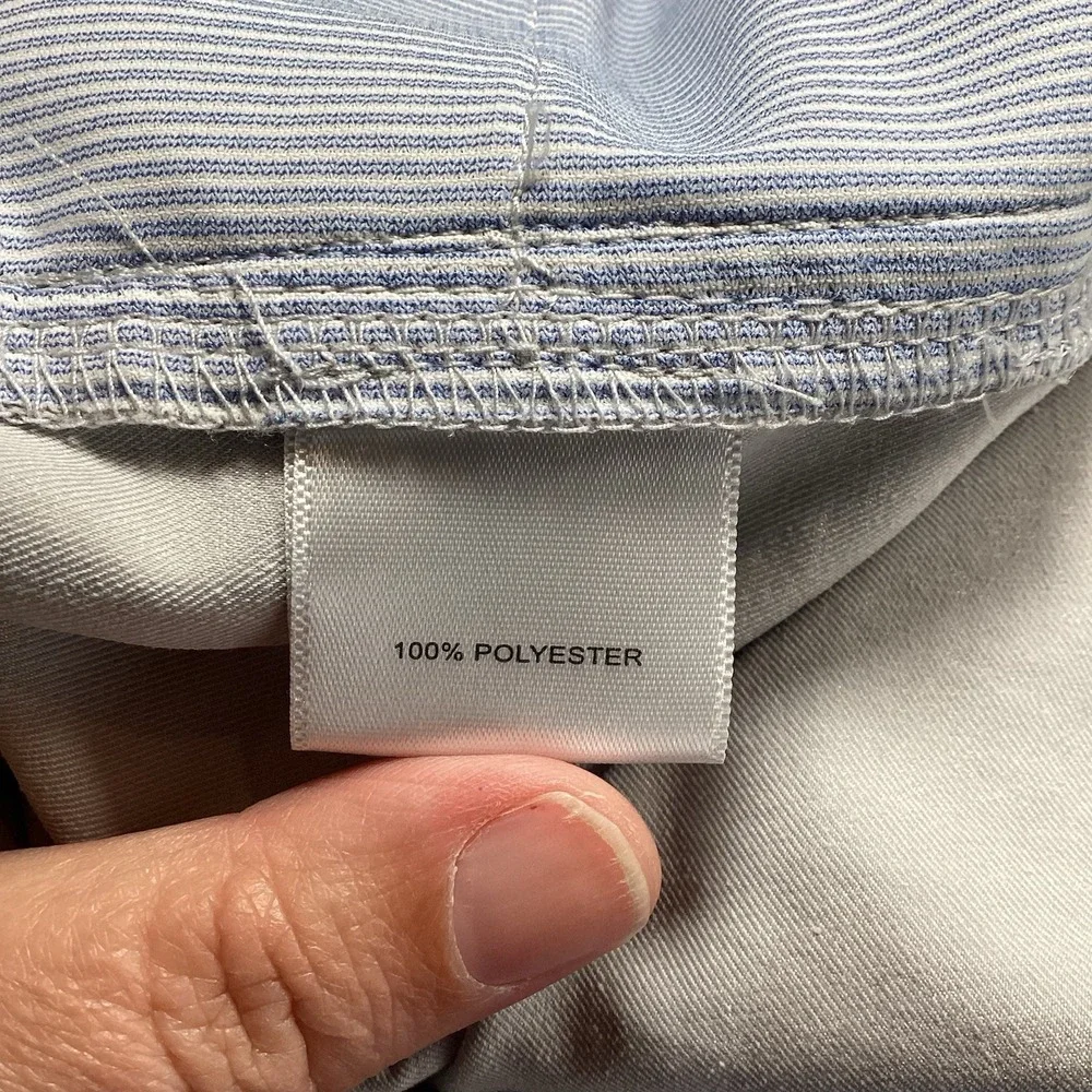 Peter Millar Pants Mens 42x29 EB66 Performance Beige Tan Golf Casual Five Pocket